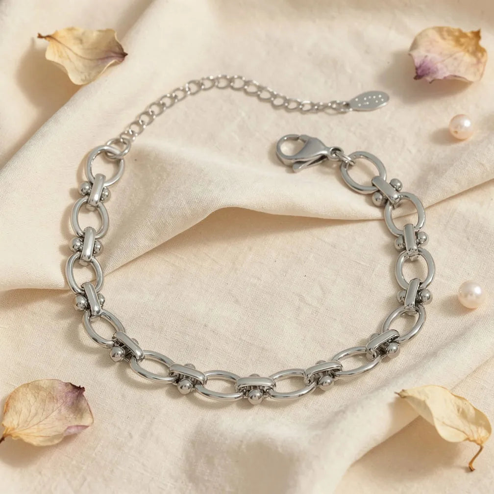 Polished Link Chain Bracelet