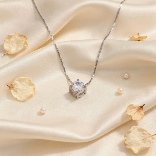 Prong Set Solitaire Pendant
