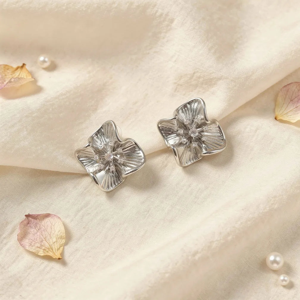 Textured Blossom Studs