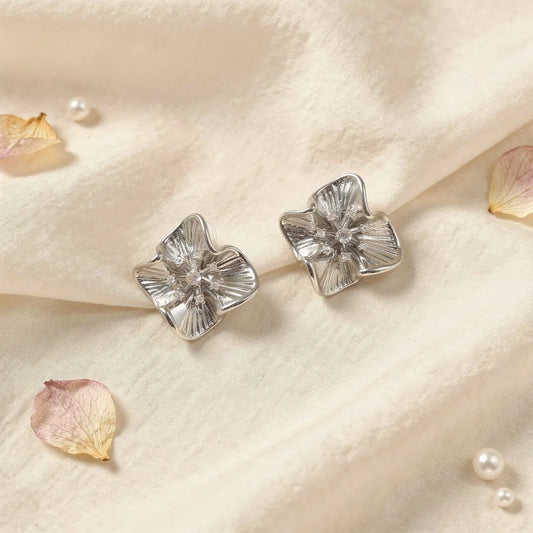 Textured Blossom Studs