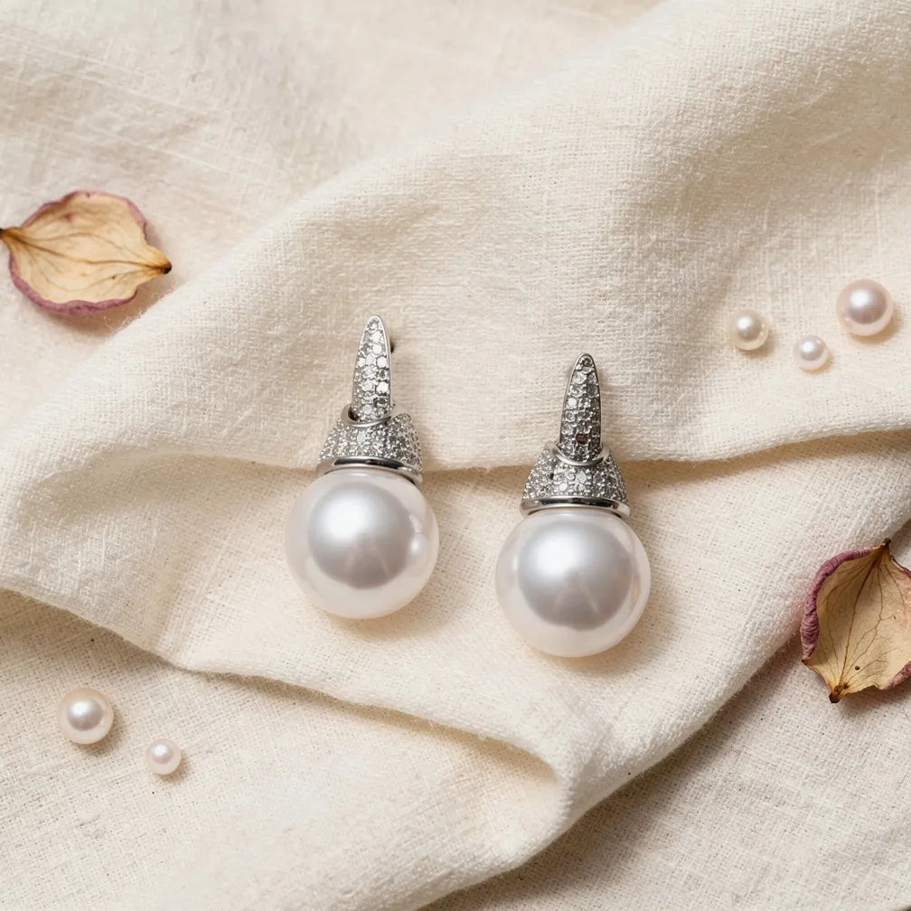 Lustrous Pearl Drops