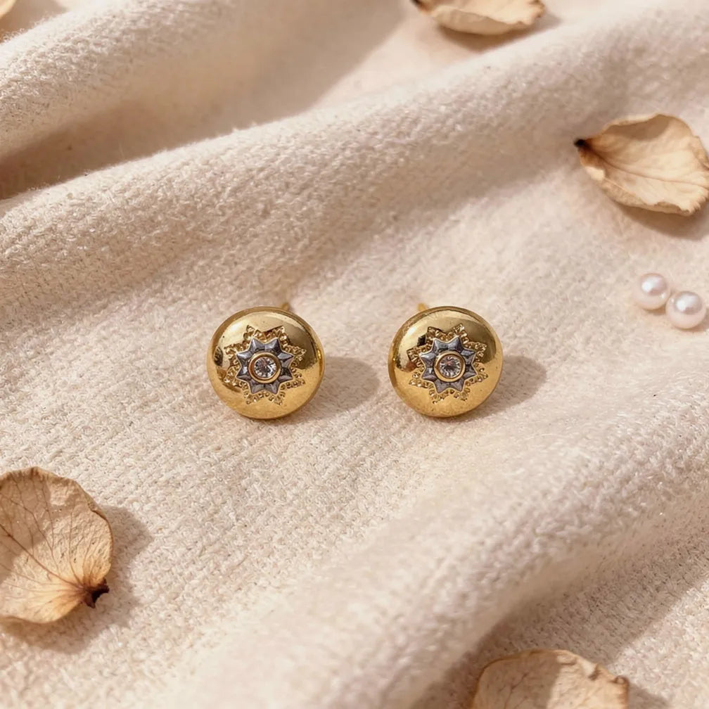 Embellished Star Studs