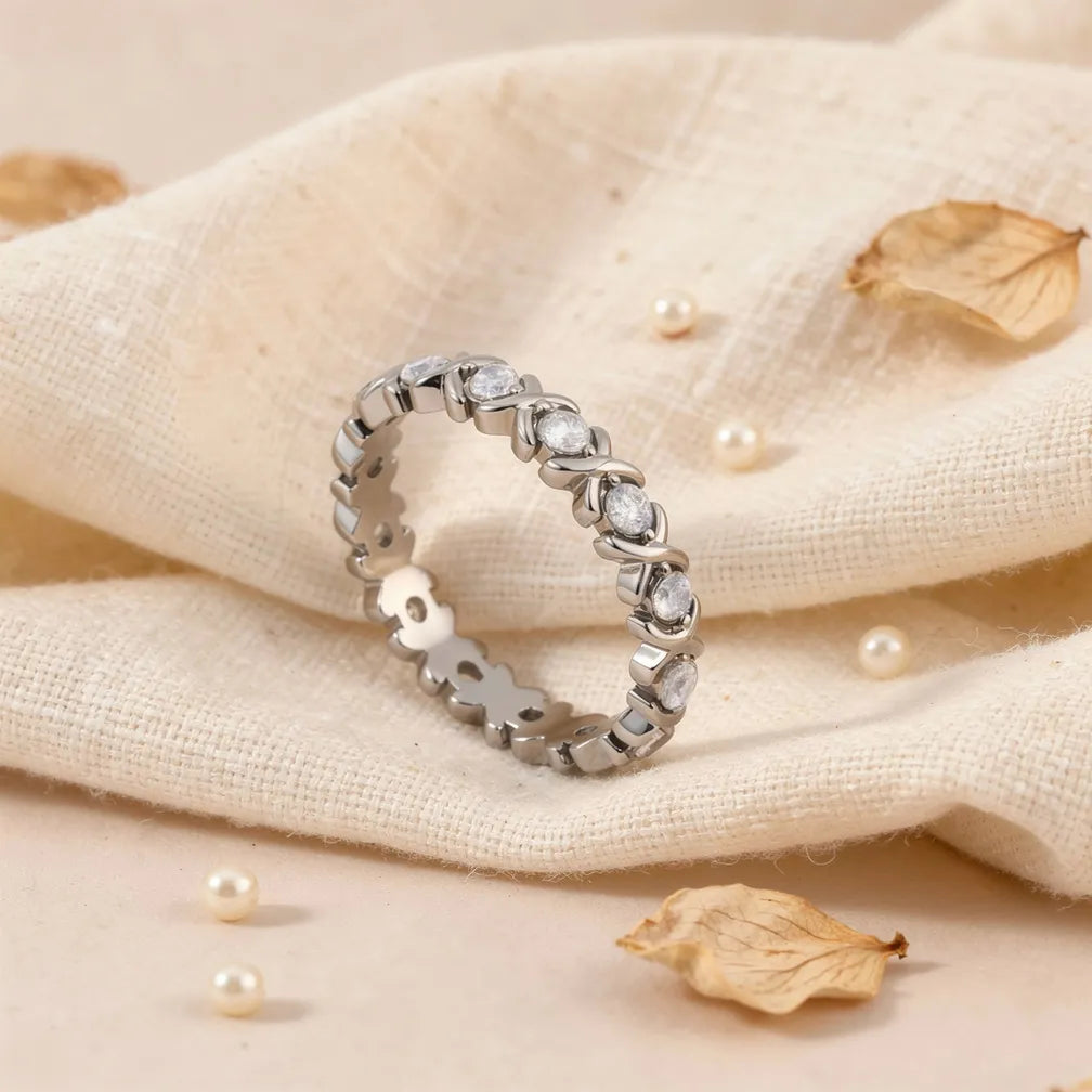 Braided Silver Band