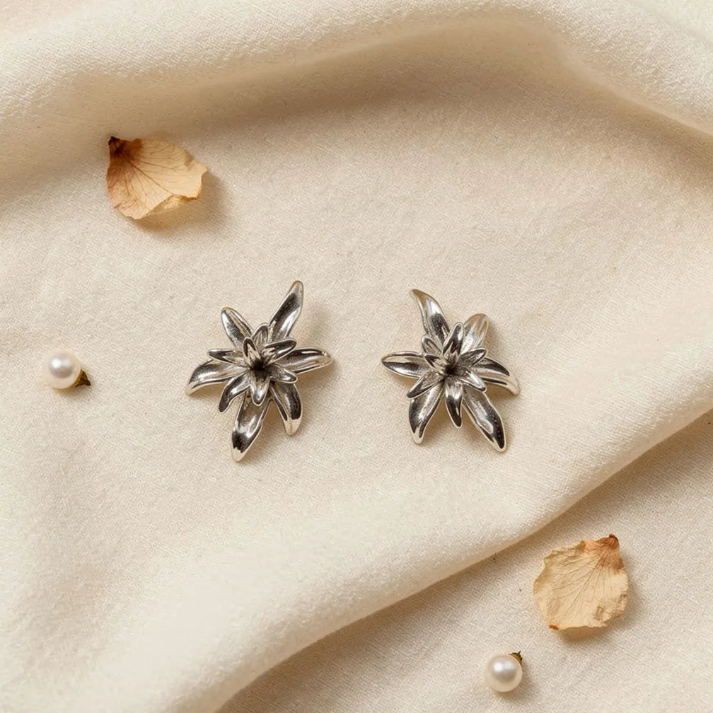 Floral Burst Studs